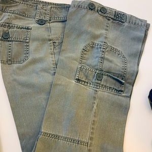 Army Pants Flare Bottom 27